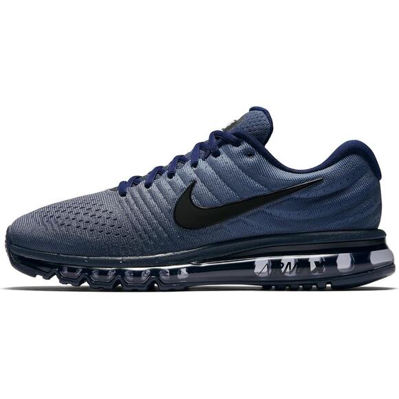 NWT Men's Nike Air Max 2017 Running Shoe binary blue / black / obsidian, US 10.5 - Picture 1 of 4